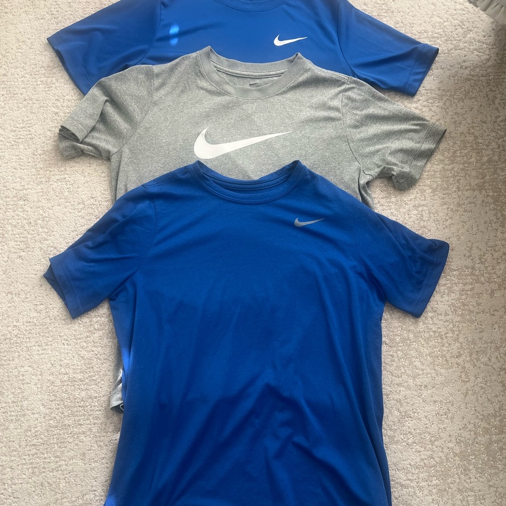 Nike- bundle of 3 dri-fit tees